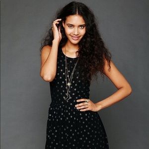 Free People Black Reversible Dress